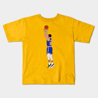 Steph Curry 3-Point shot Kids T-Shirt